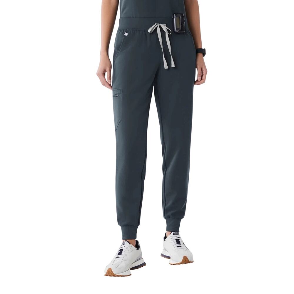 FIGS Zamora Jogger Scrub Pants Women's XXS Petite XXSP Dark Harbor Healthcore